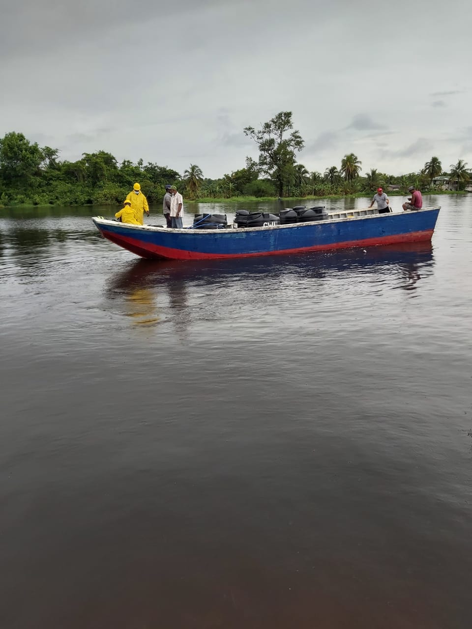 GWI provides treated water to flooded Pomeroon communities