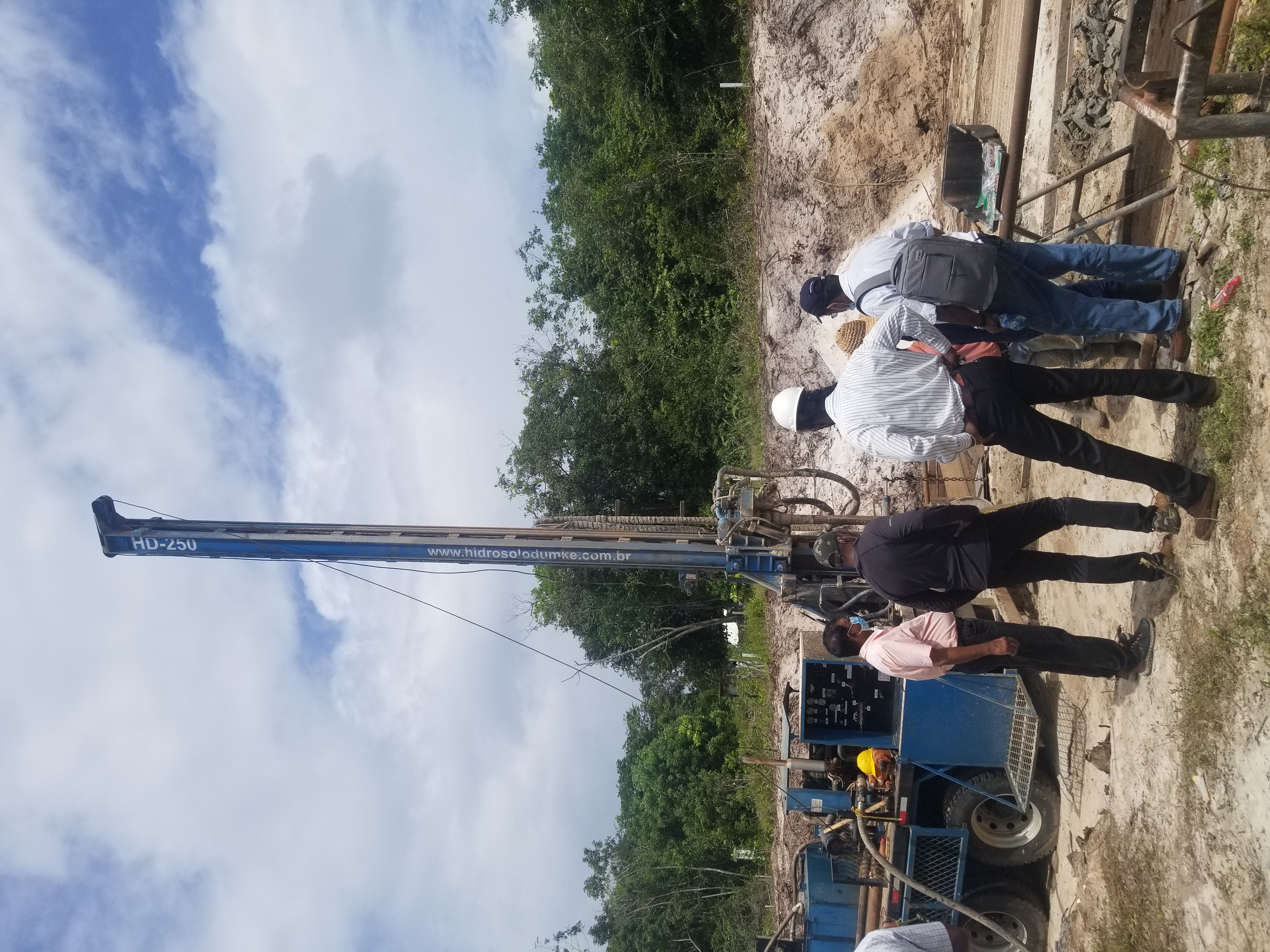 GWI advances well drilling at Five Miles, Bartica  